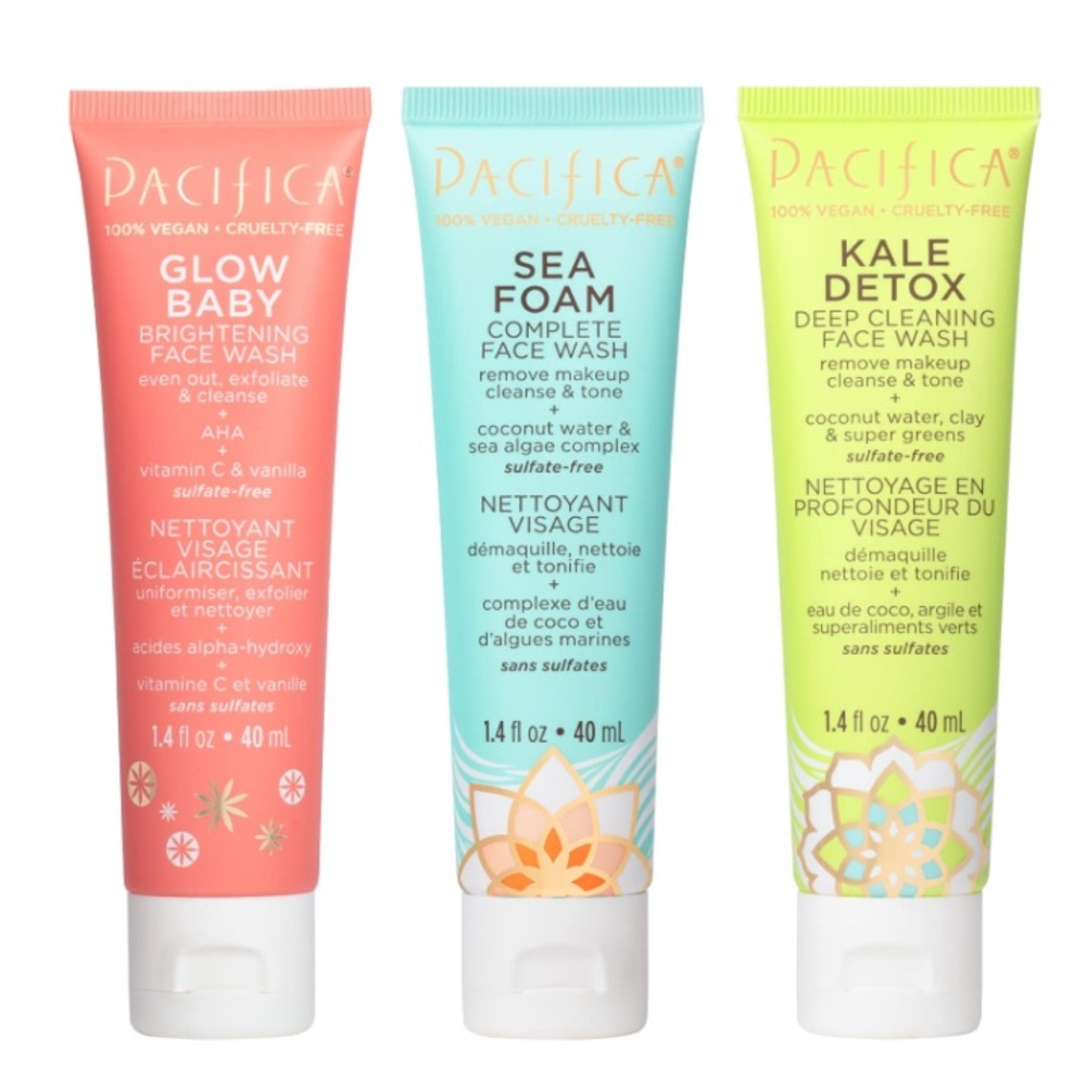 🪸Pacifica Face Wash Trio Set🪸 ~1.4 FL OZ Each